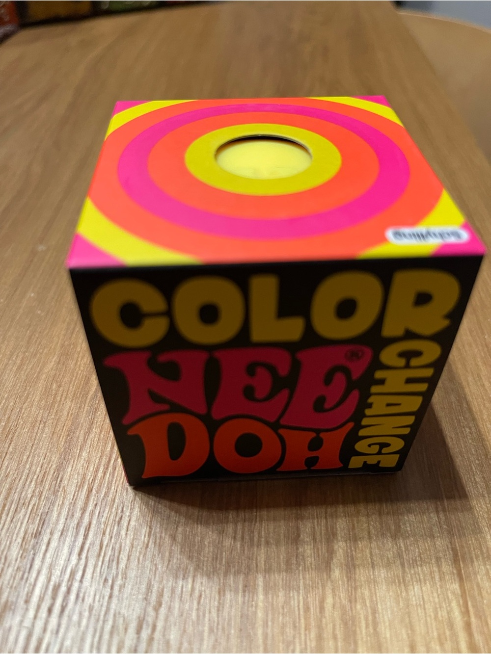 Needoh Color Change Stress Ball Toy - yellow. Ship same day!